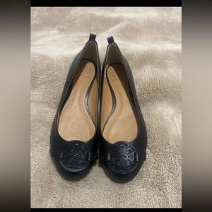 Tory Burch ballet flats black size 6 1/5